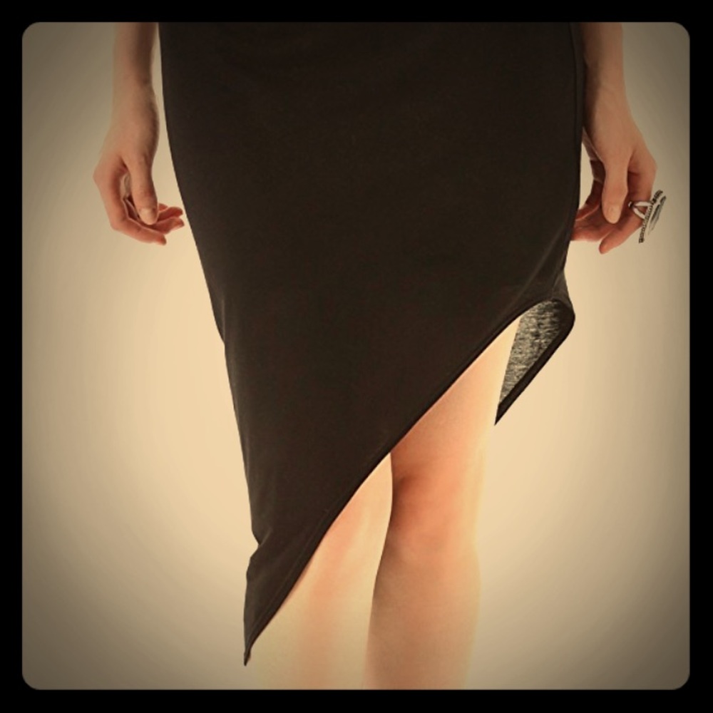 Helmut by Helmut Lang Angle Skirt